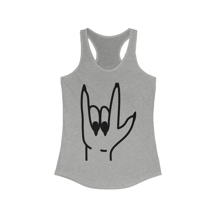 LOVE-Women's Ideal Racerback Tank