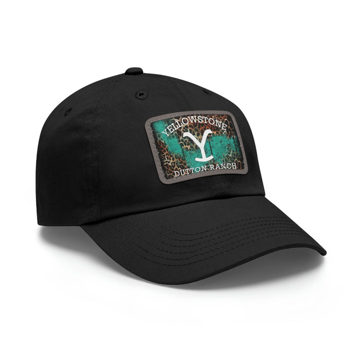 yellowstone-Dad Hat with Leather Patch