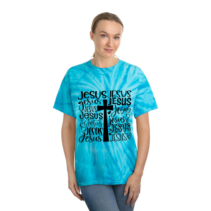 JESUS-Tie-Dye Tee, Cyclone