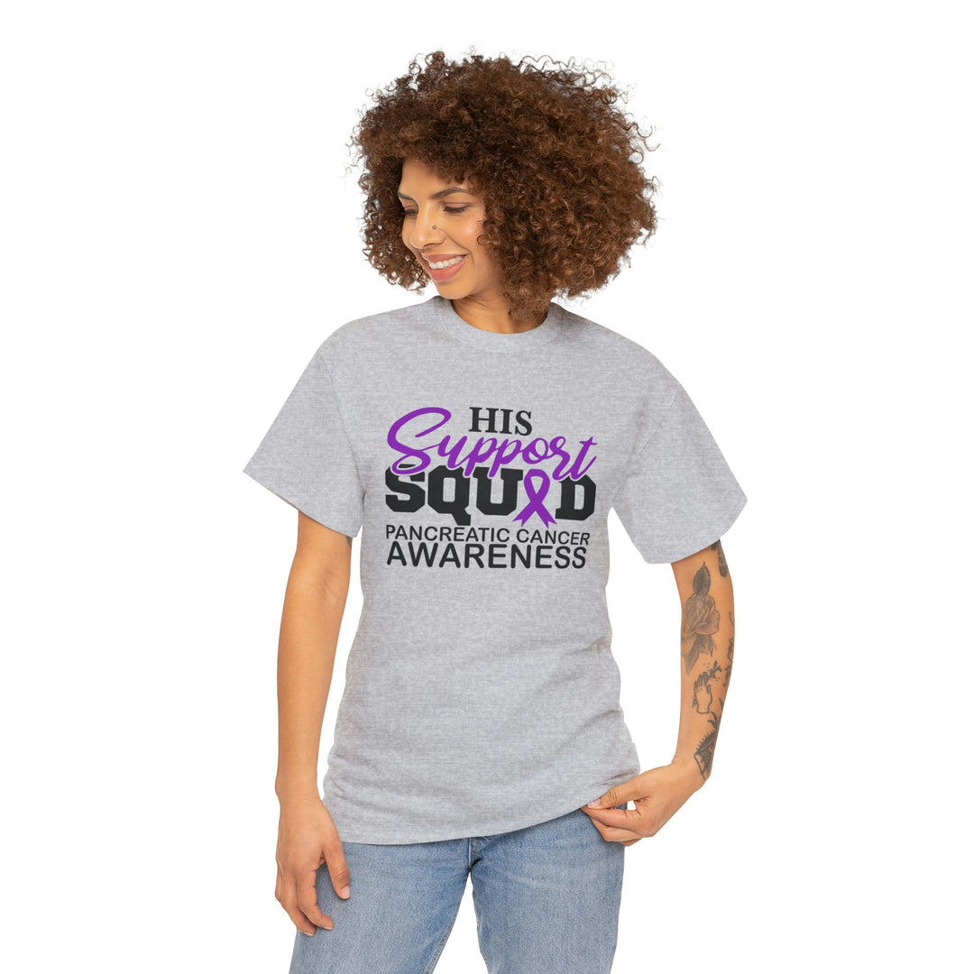 His Suppoprt Squad-Unisex Heavy Cotton Tee