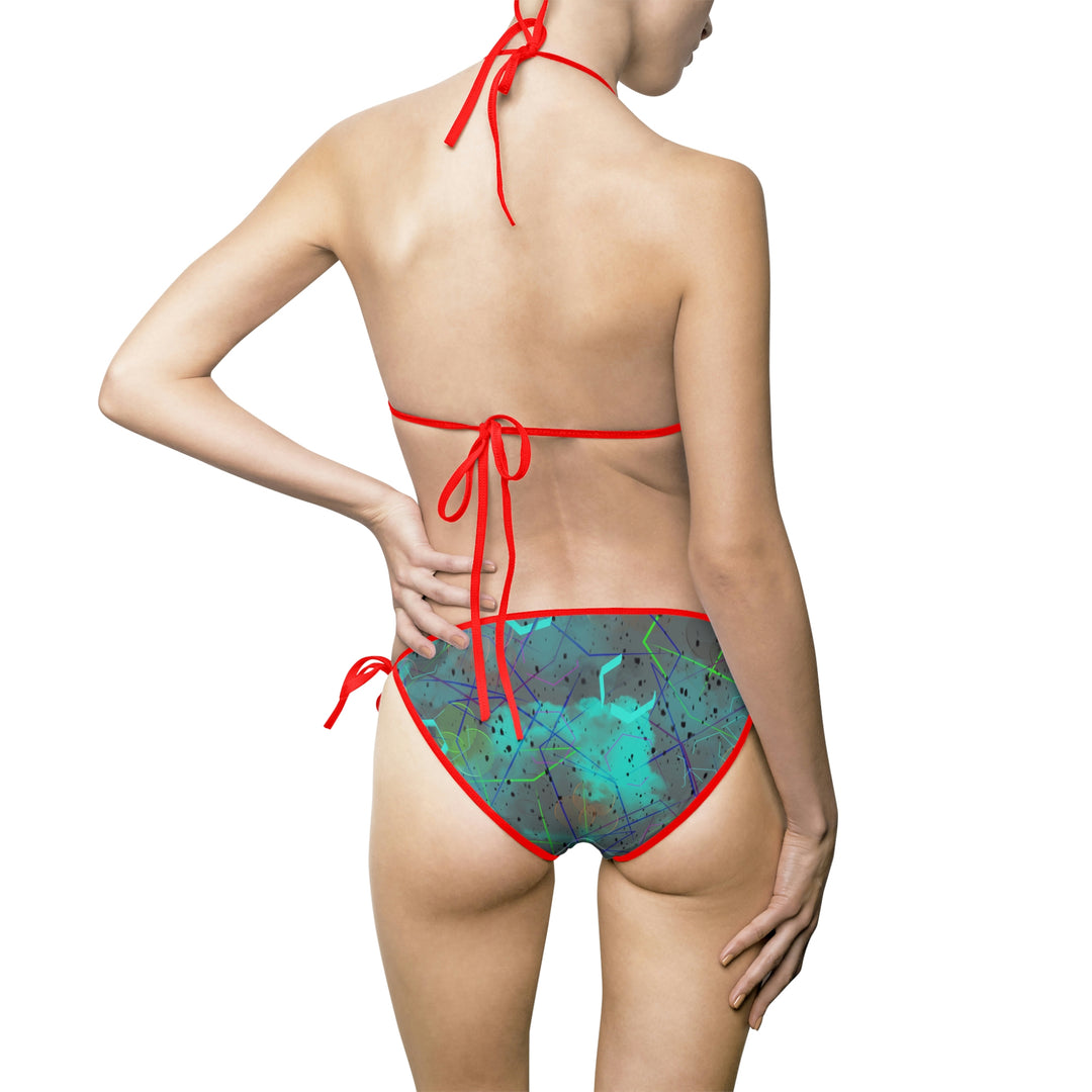 RETRO-Women's Bikini Swimsuit