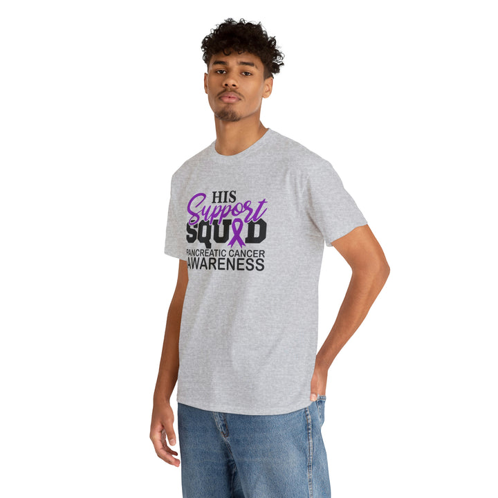 His Suppoprt Squad-Unisex Heavy Cotton Tee