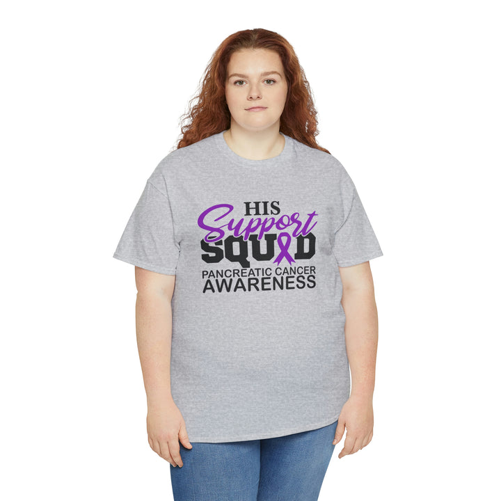 His Suppoprt Squad-Unisex Heavy Cotton Tee
