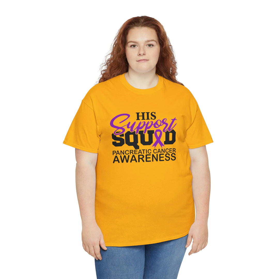 His Suppoprt Squad-Unisex Heavy Cotton Tee
