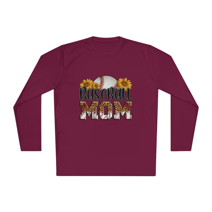 BASEBALL-MOM-Unisex Lightweight Long Sleeve Tee