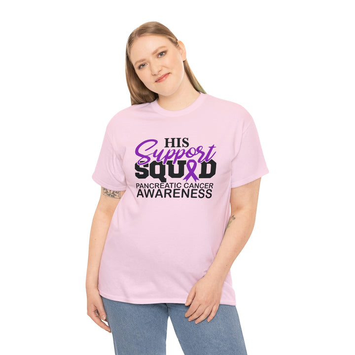 His Suppoprt Squad-Unisex Heavy Cotton Tee