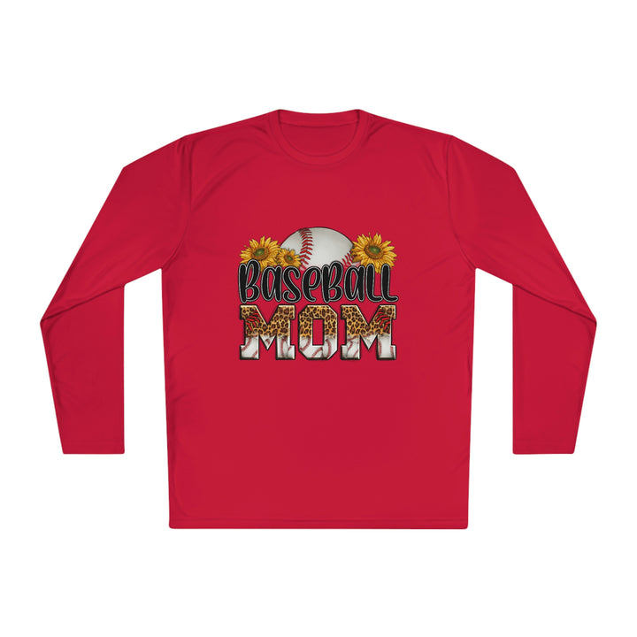 BASEBALL-MOM-Unisex Lightweight Long Sleeve Tee