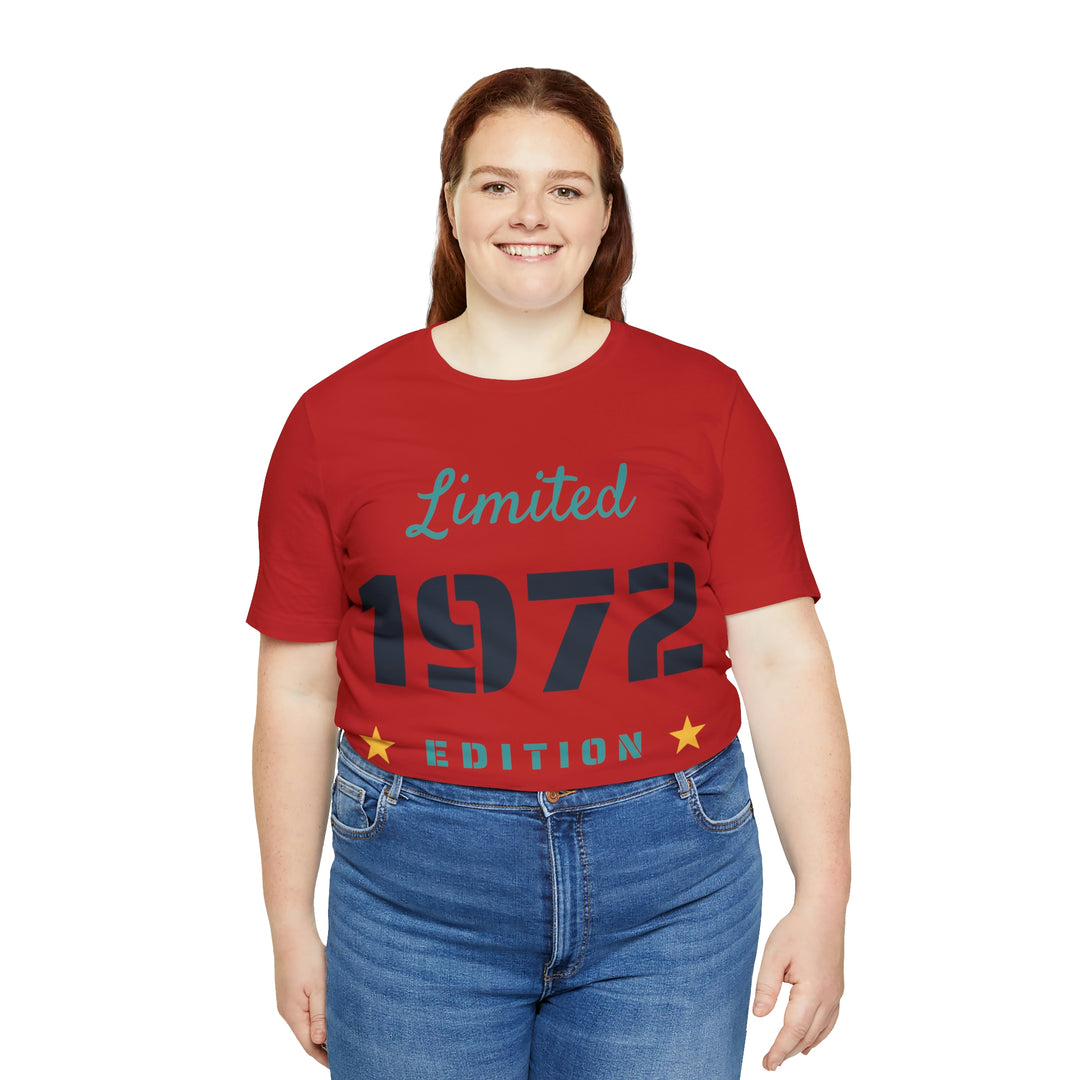 1972 limited edition Unisex Jersey Short Sleeve Tee