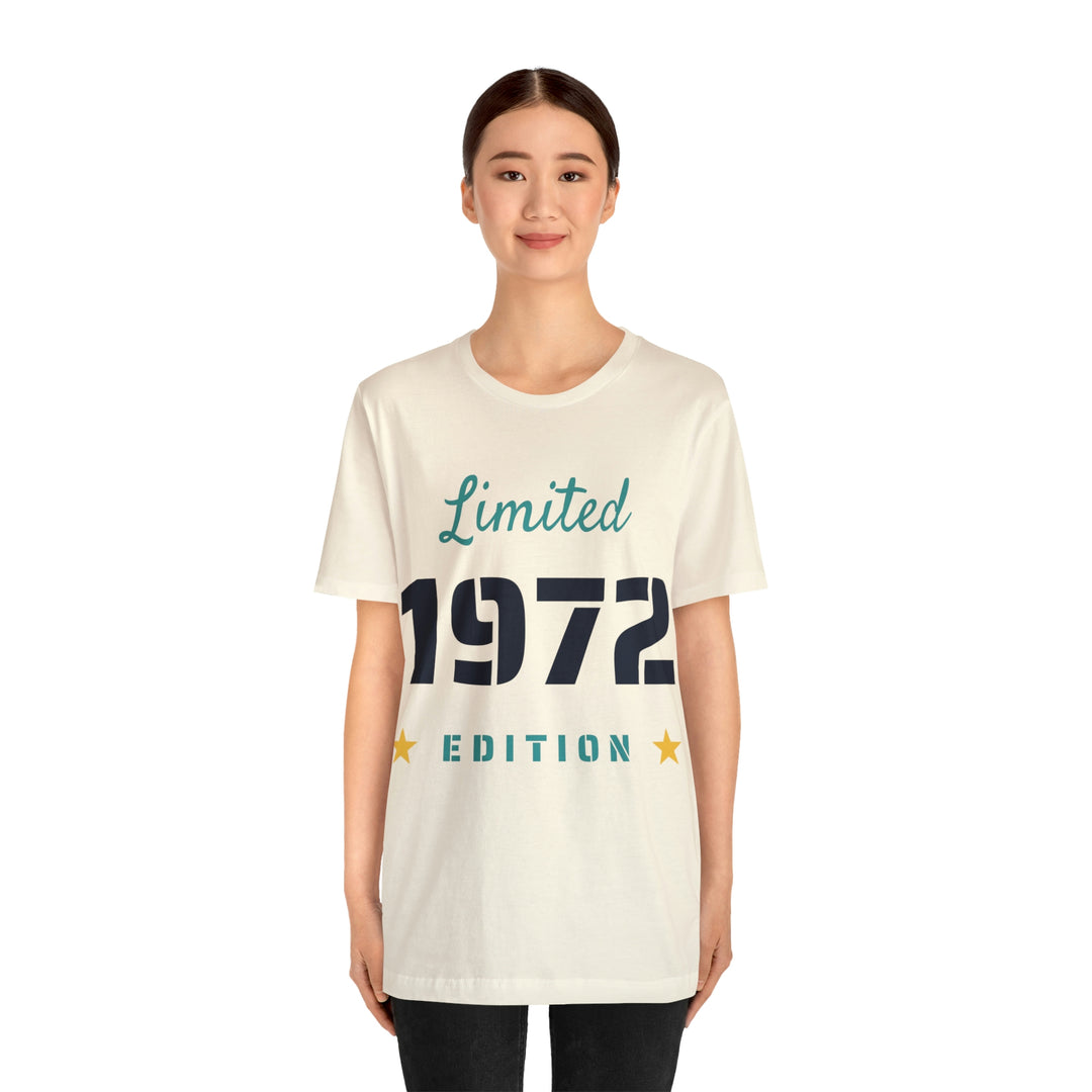 1972 limited edition Unisex Jersey Short Sleeve Tee