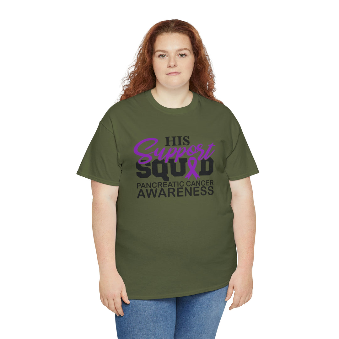 His Suppoprt Squad-Unisex Heavy Cotton Tee