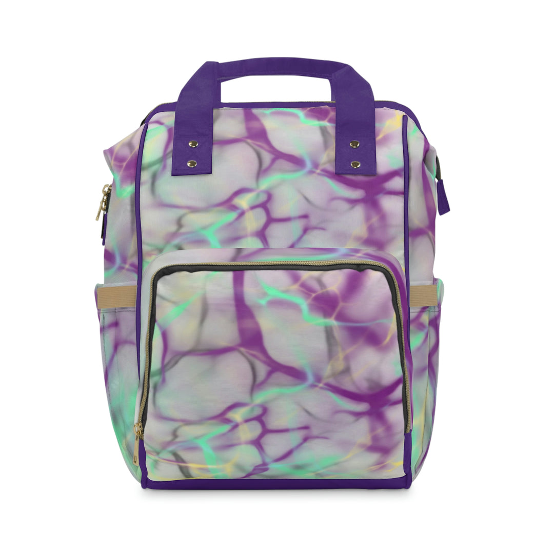 PURPLE HAZE-Multifunctional Diaper Backpack
