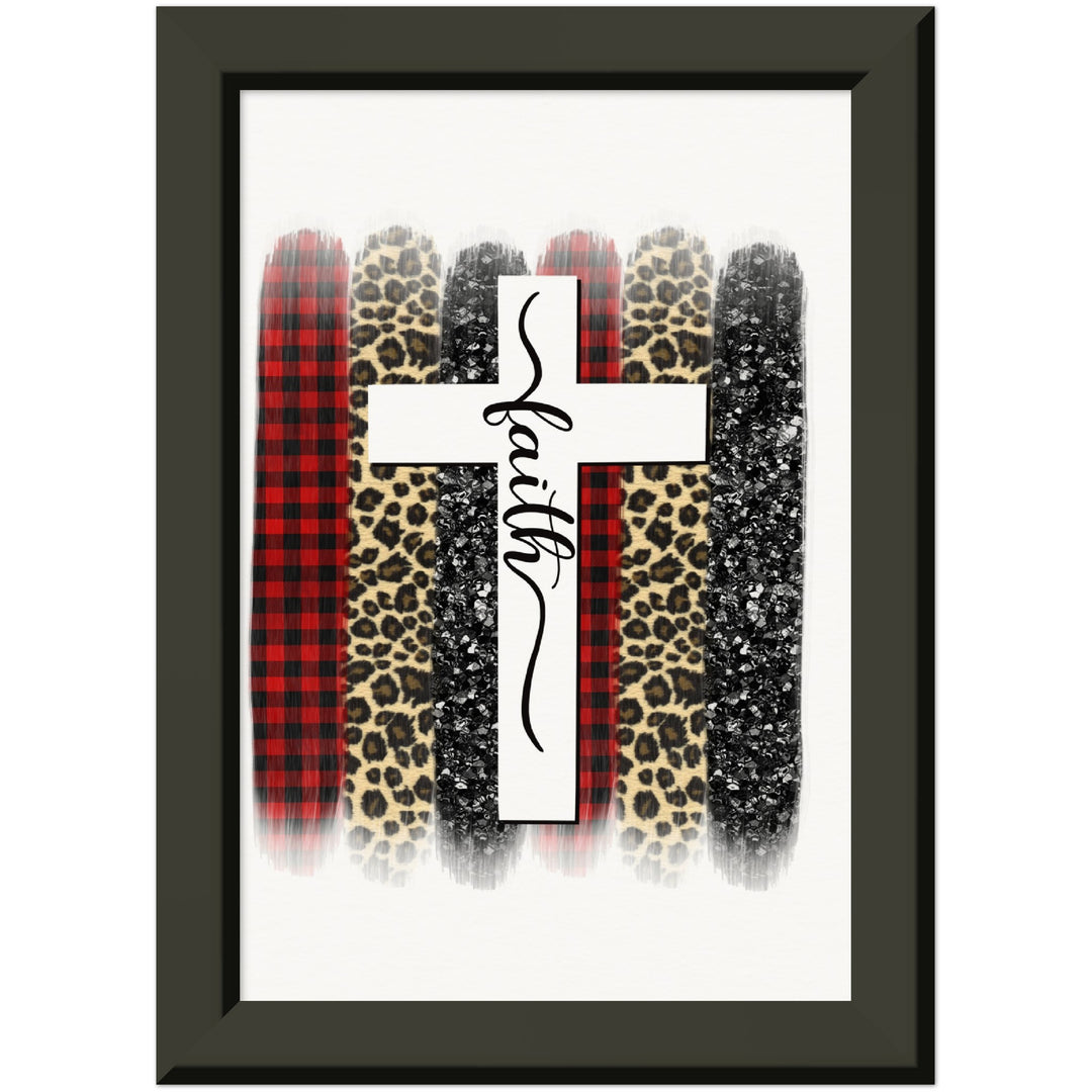 FAITH-Museum-Quality Matte Paper Metal Framed Poster