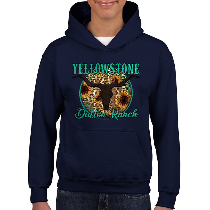 YELLOW STONE-Classic Kids Pullover Hoodie
