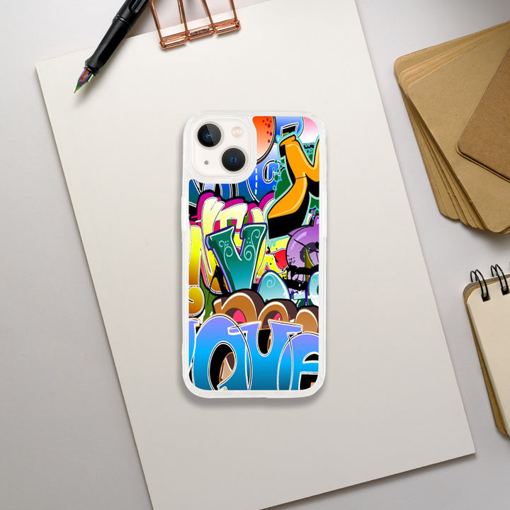 GRAFITTI-LOVE-Clear case