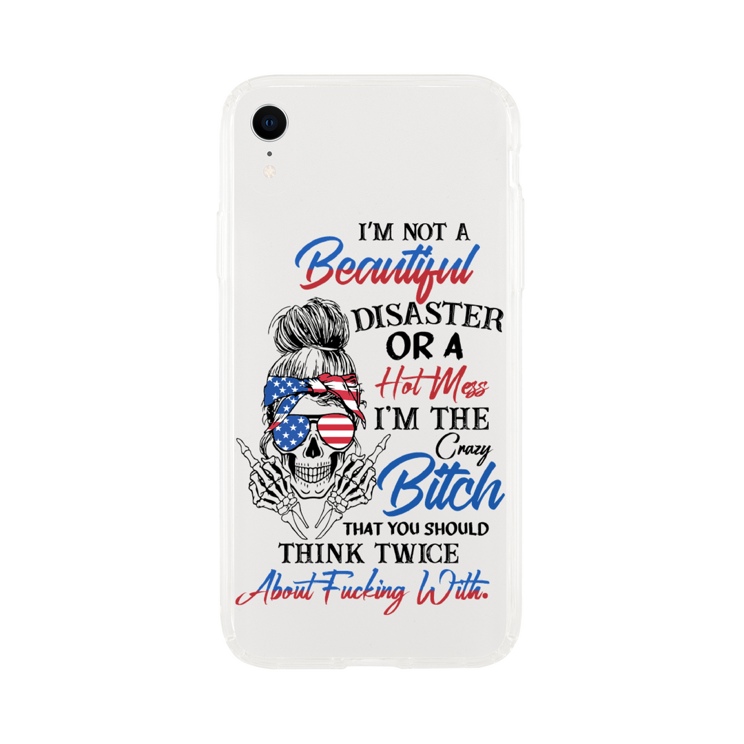 IM not A BEAUTIFUL DIASTER-Clear case