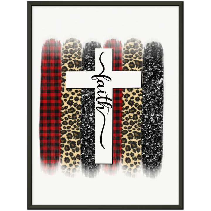 FAITH-Museum-Quality Matte Paper Metal Framed Poster