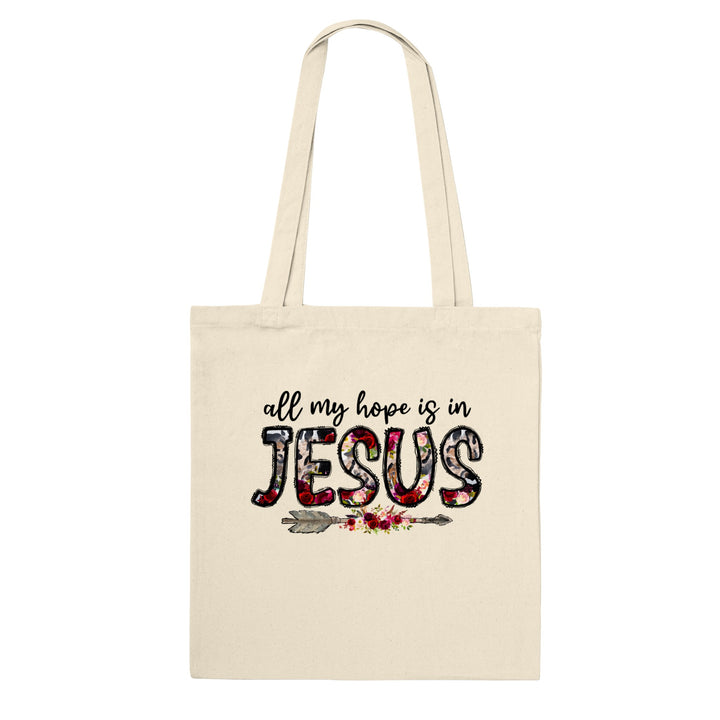 ALL MY HOPE -JESUS-Classic Tote Bag