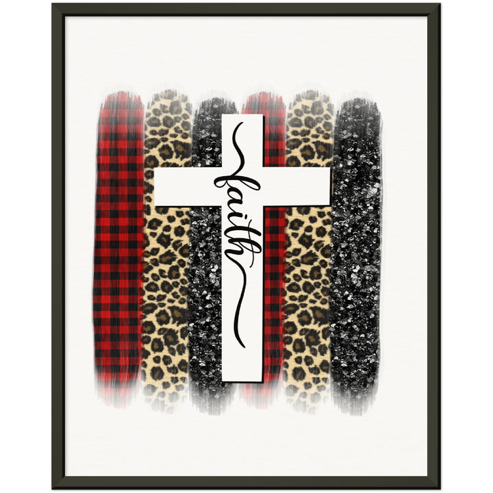 FAITH-Museum-Quality Matte Paper Metal Framed Poster