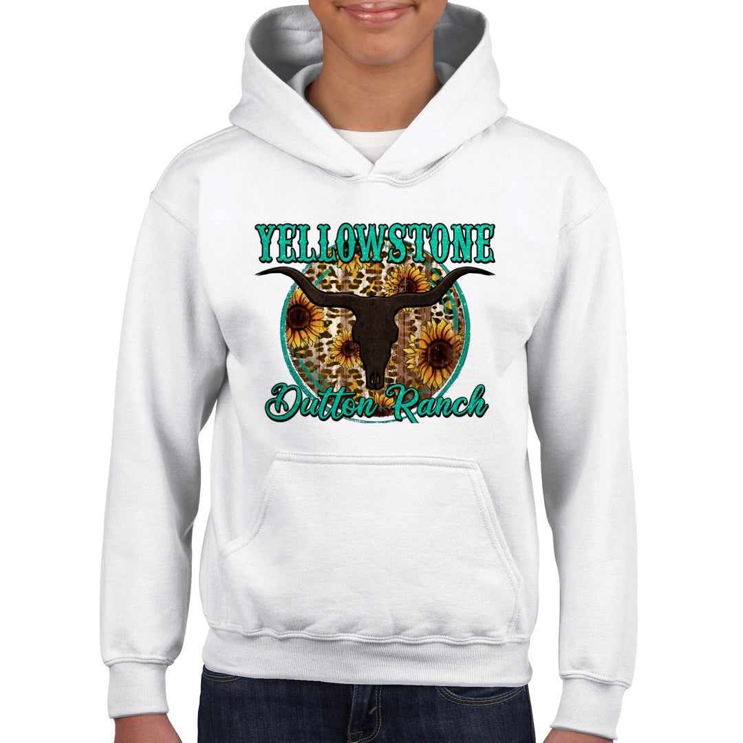 YELLOW STONE-Classic Kids Pullover Hoodie