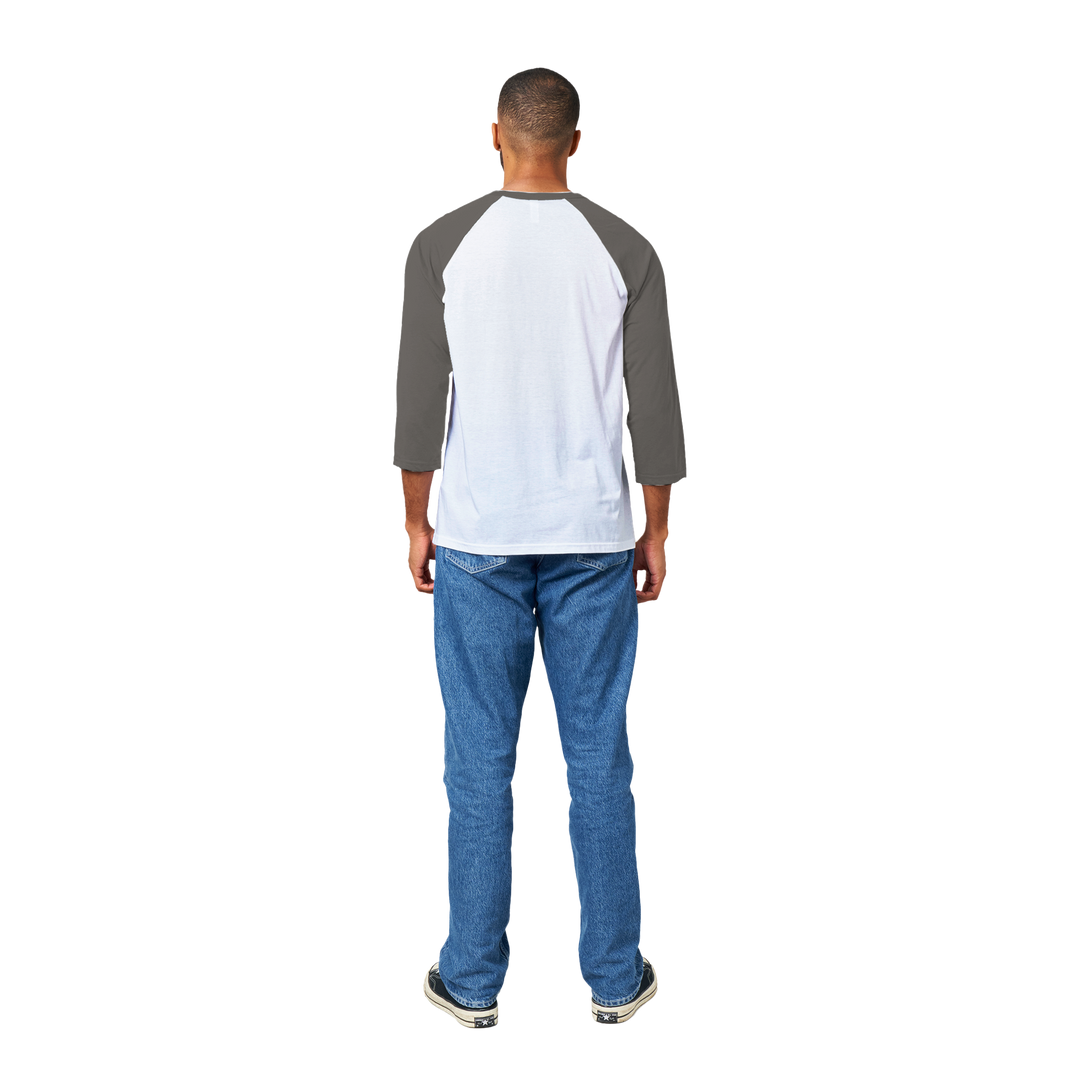 BBG Co. Unisex 3/4 sleeve Raglan T-shirt