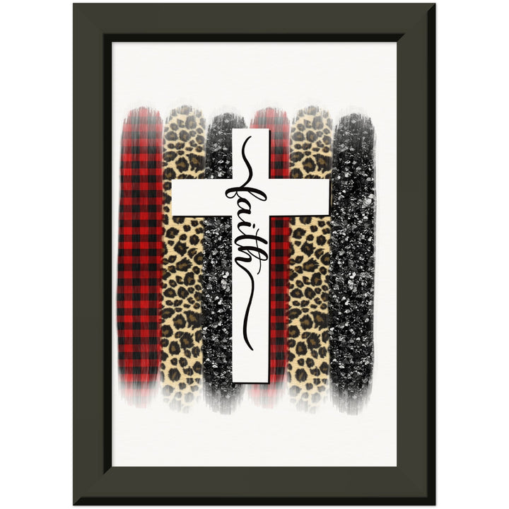 FAITH-Museum-Quality Matte Paper Metal Framed Poster