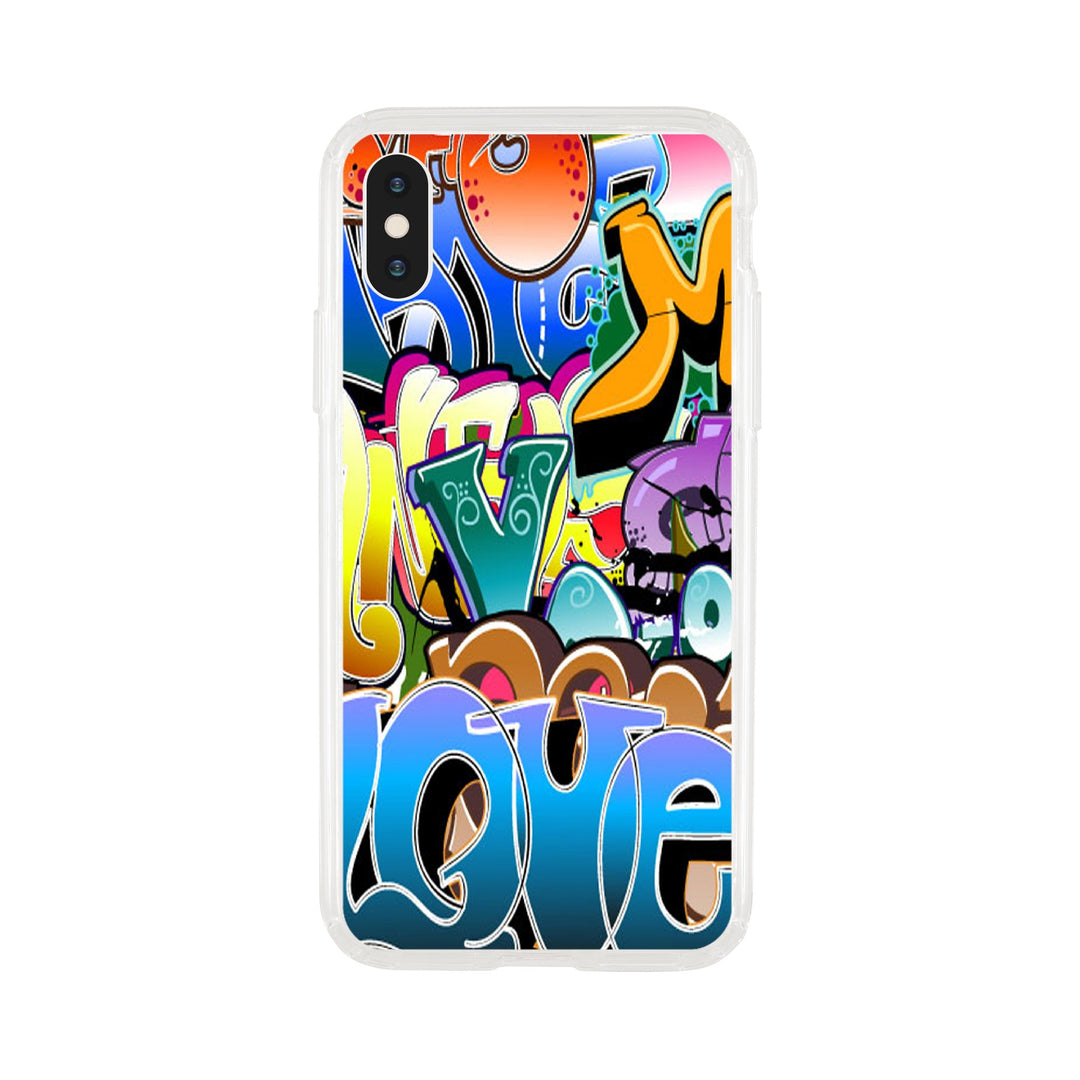 GRAFITTI-LOVE-Clear case