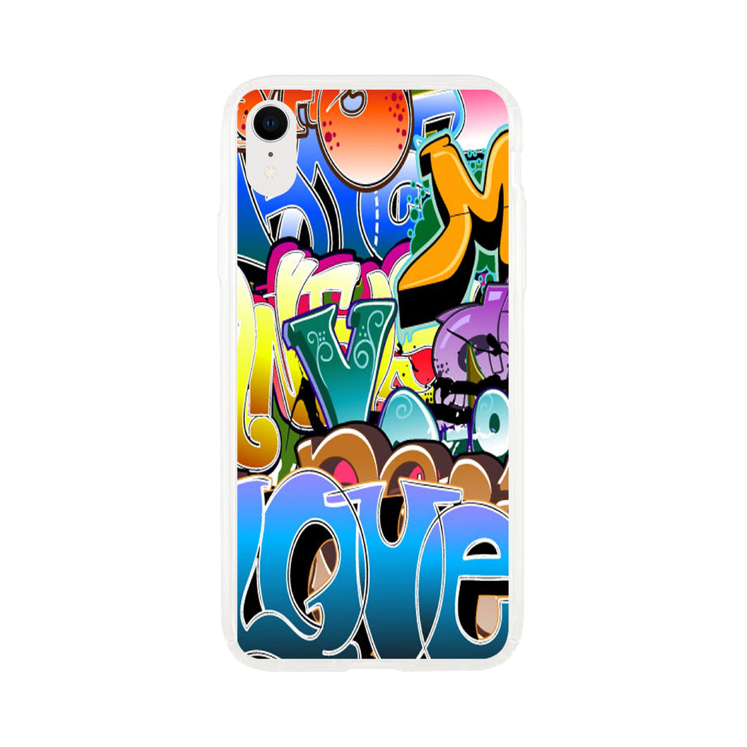 GRAFITTI-LOVE-Clear case