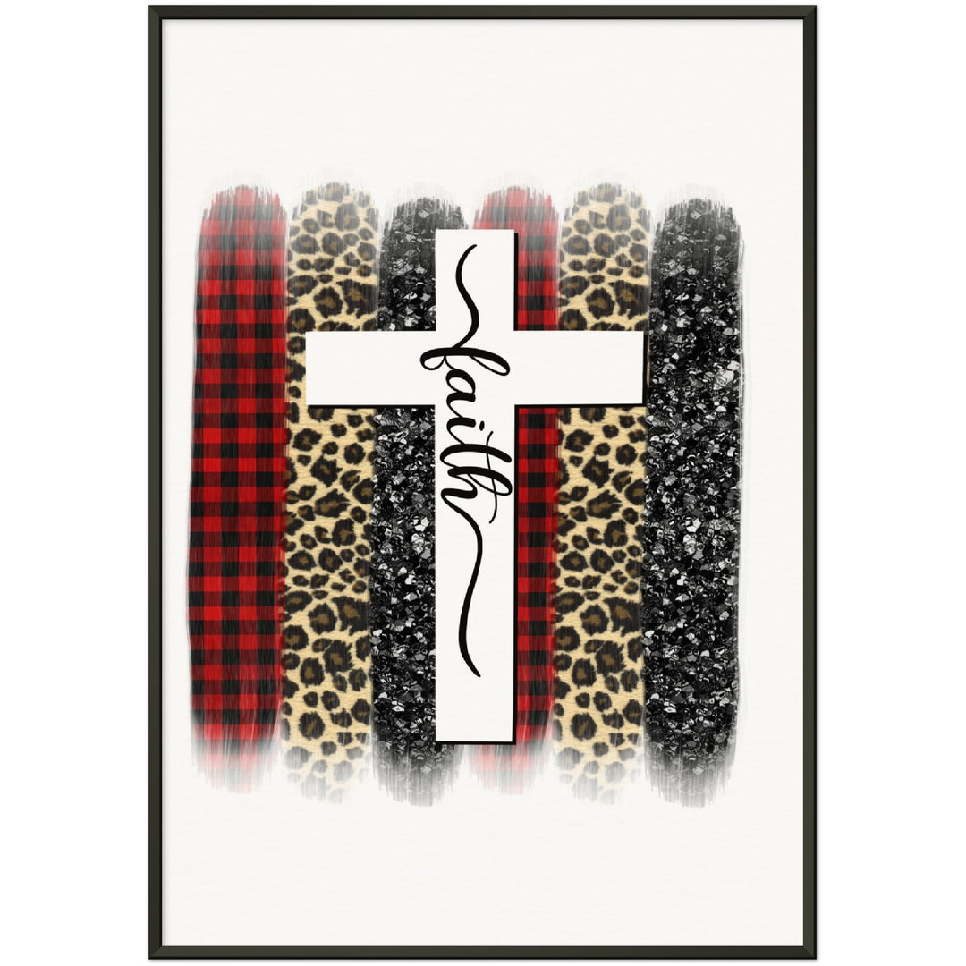 FAITH-Museum-Quality Matte Paper Metal Framed Poster