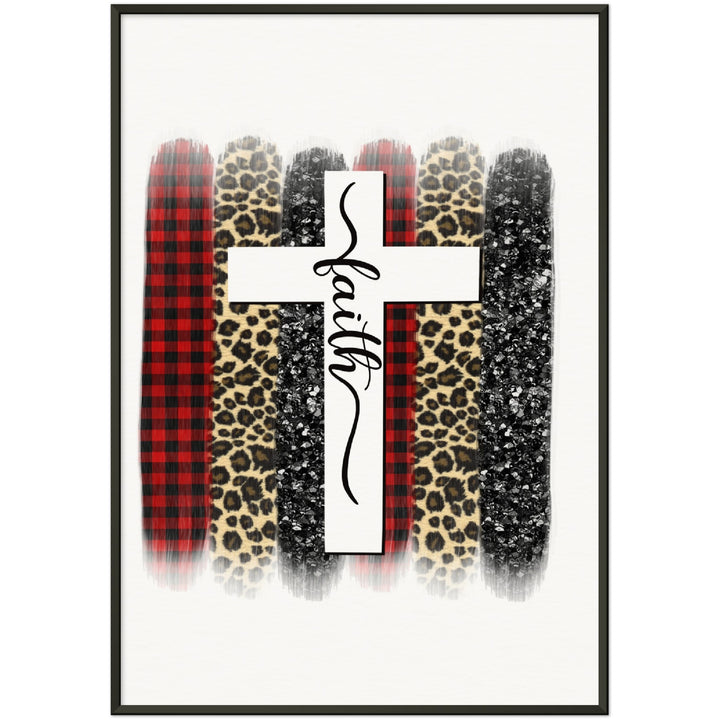 FAITH-Museum-Quality Matte Paper Metal Framed Poster