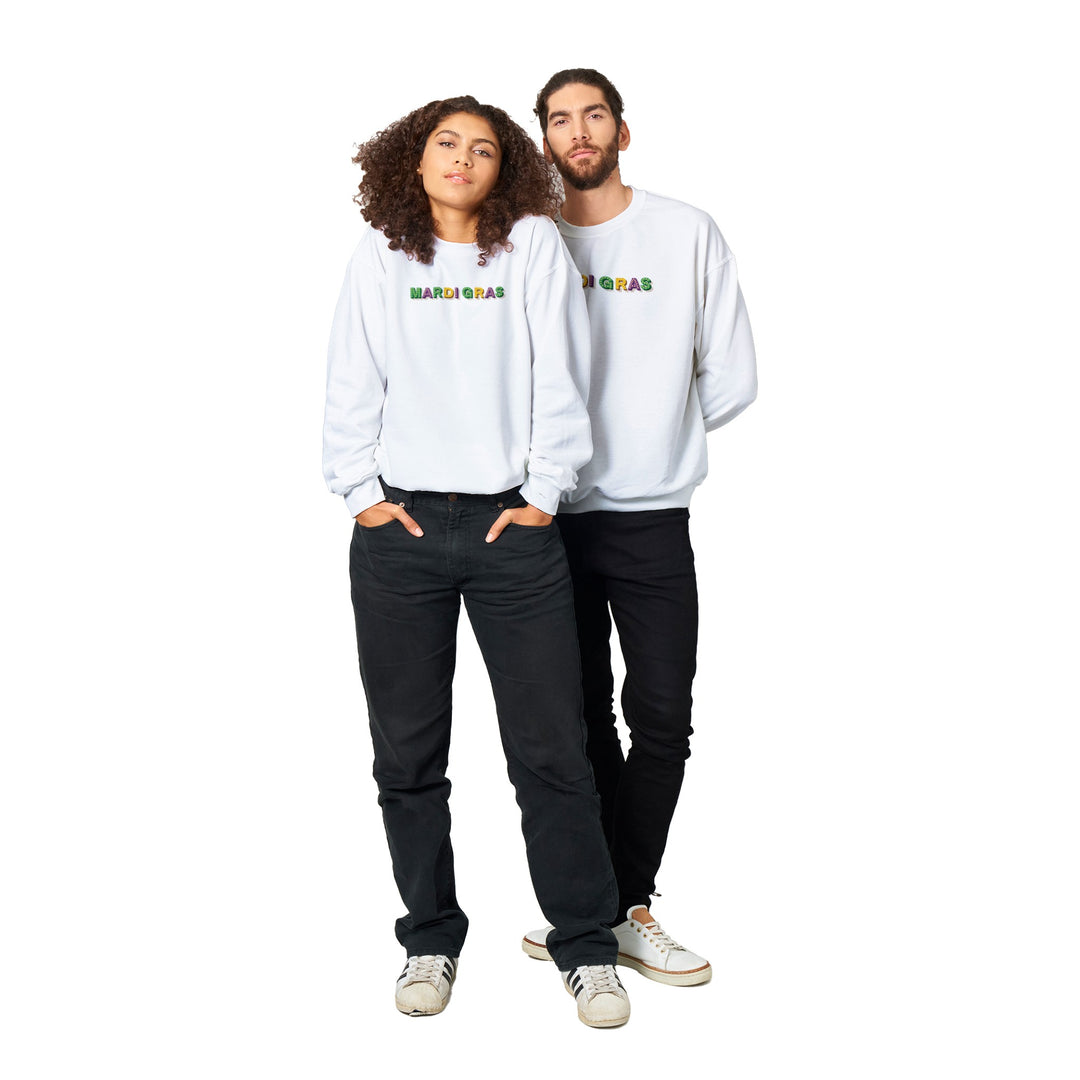 MARDI GRAS-Classic Unisex Crewneck Sweatshirt