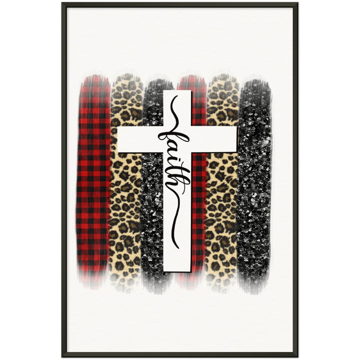 FAITH-Museum-Quality Matte Paper Metal Framed Poster