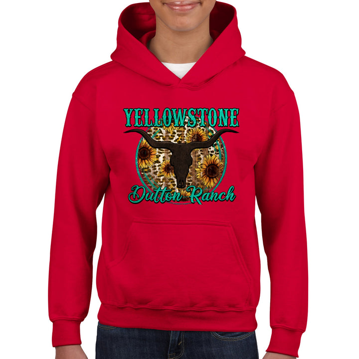 YELLOW STONE-Classic Kids Pullover Hoodie