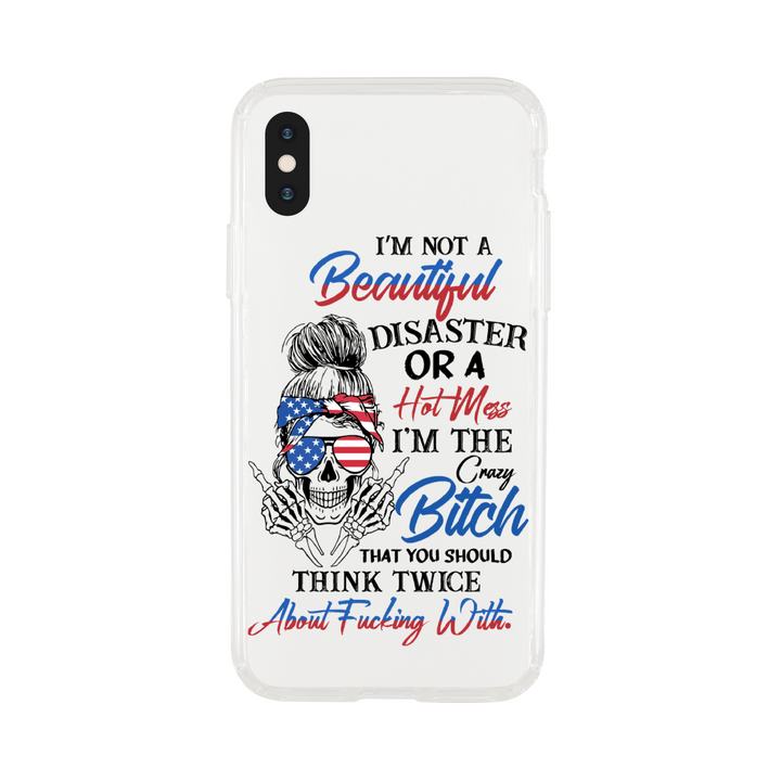 IM not A BEAUTIFUL DIASTER-Clear case