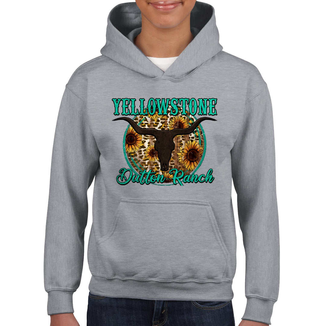 YELLOW STONE-Classic Kids Pullover Hoodie