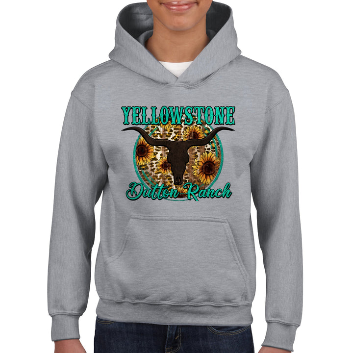 YELLOW STONE-Classic Kids Pullover Hoodie