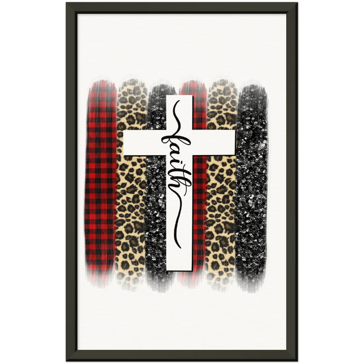 FAITH-Museum-Quality Matte Paper Metal Framed Poster