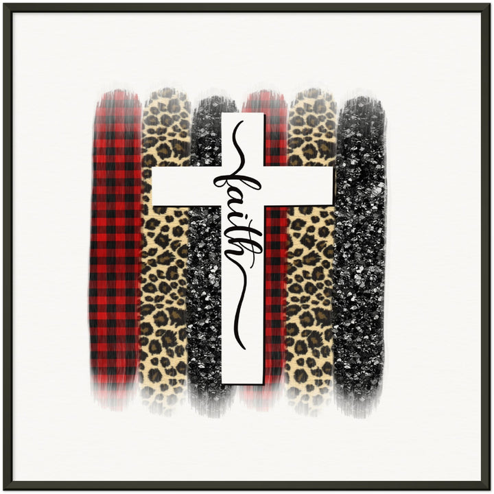 FAITH-Museum-Quality Matte Paper Metal Framed Poster