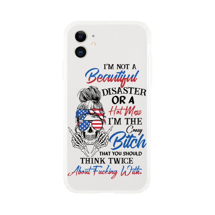IM not A BEAUTIFUL DIASTER-Clear case