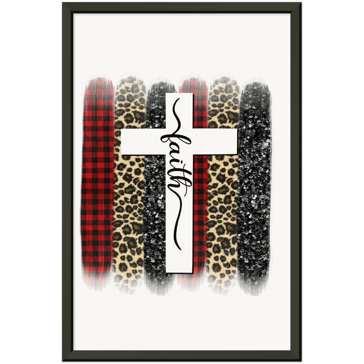 FAITH-Museum-Quality Matte Paper Metal Framed Poster