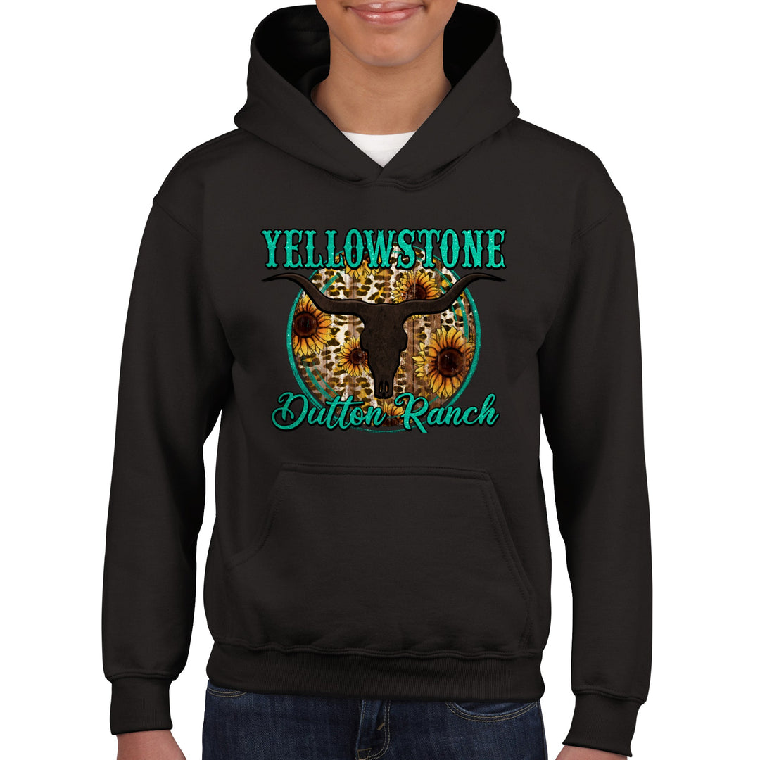 YELLOW STONE-Classic Kids Pullover Hoodie