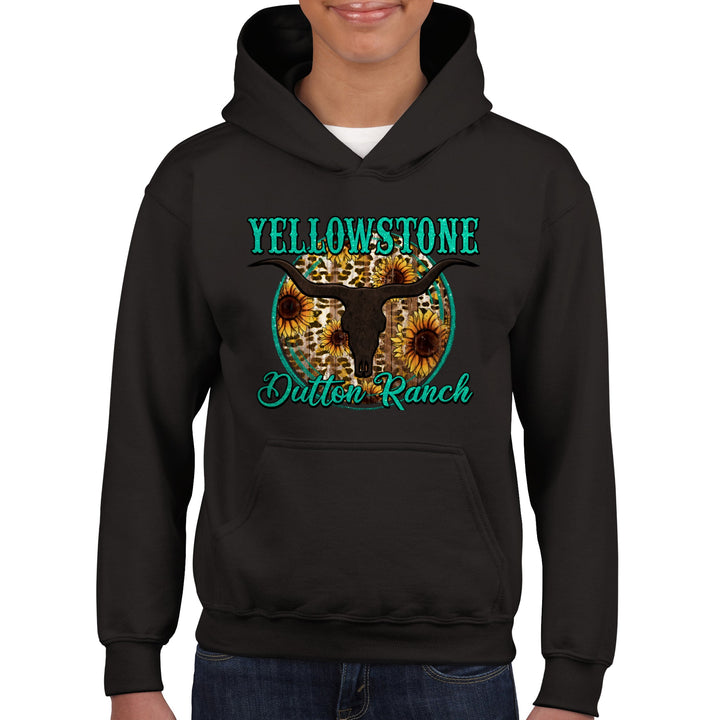 YELLOW STONE-Classic Kids Pullover Hoodie