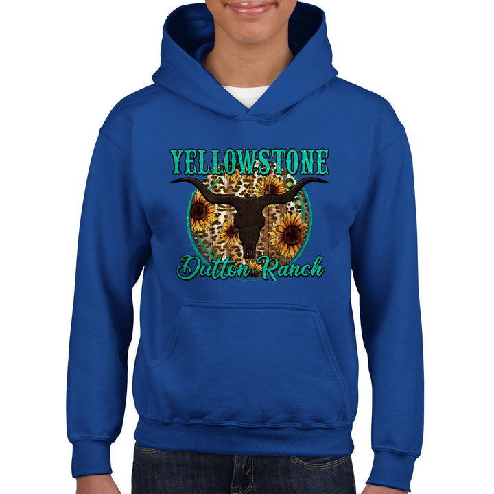 YELLOW STONE-Classic Kids Pullover Hoodie