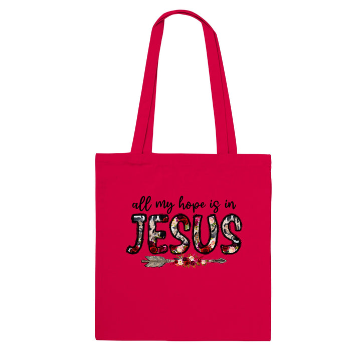 ALL MY HOPE -JESUS-Classic Tote Bag