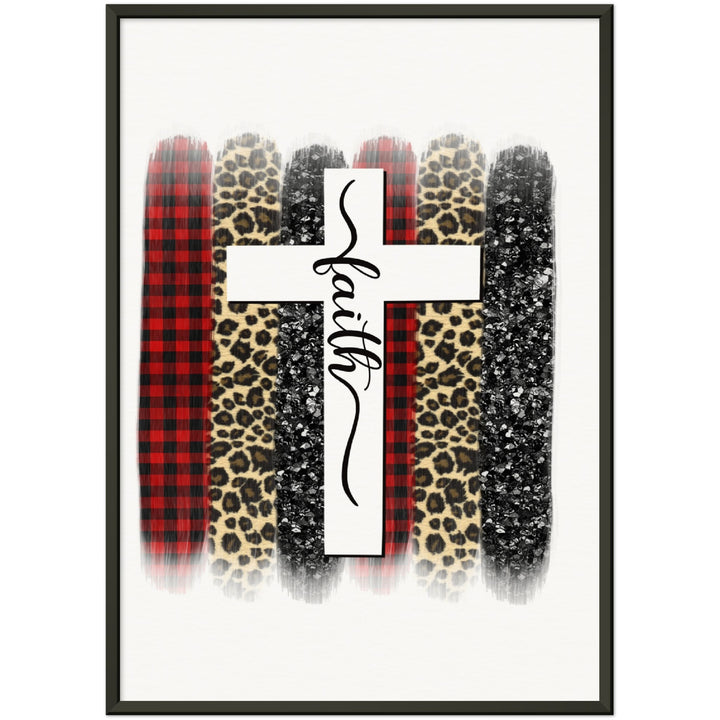FAITH-Museum-Quality Matte Paper Metal Framed Poster