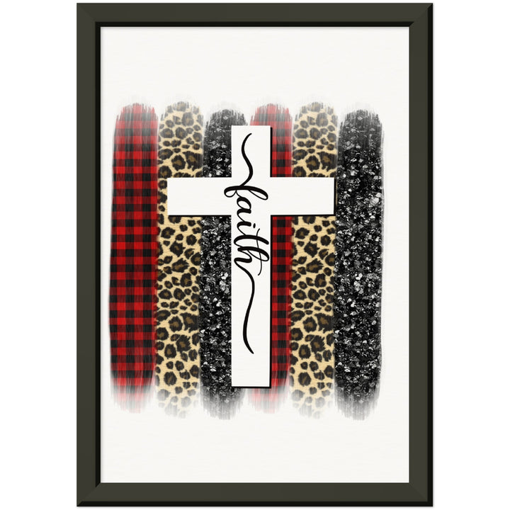 FAITH-Museum-Quality Matte Paper Metal Framed Poster