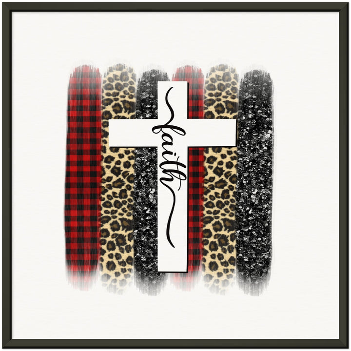 FAITH-Museum-Quality Matte Paper Metal Framed Poster