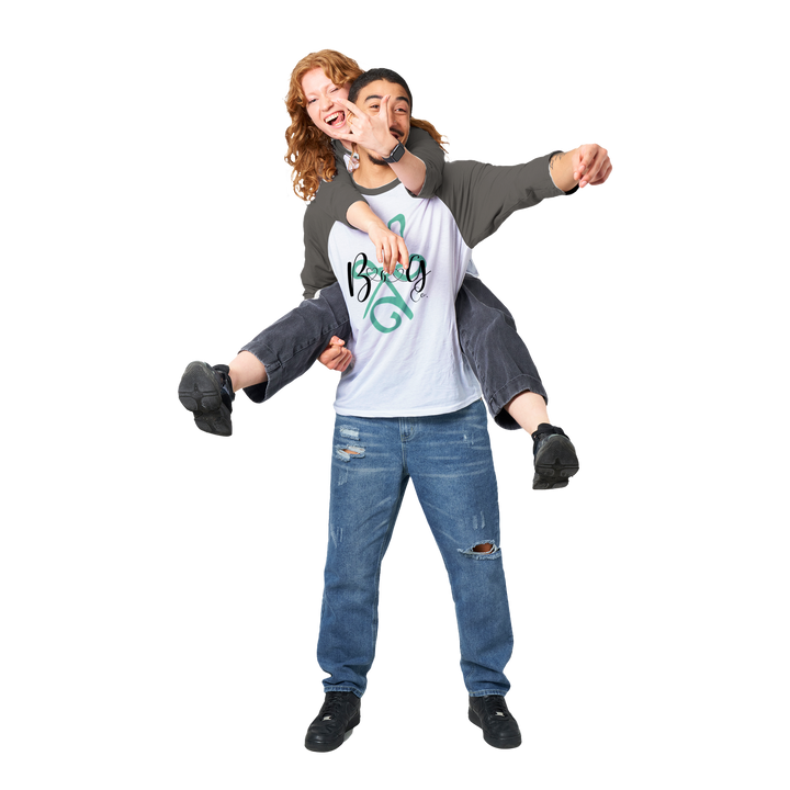 BBG Co. Unisex 3/4 sleeve Raglan T-shirt
