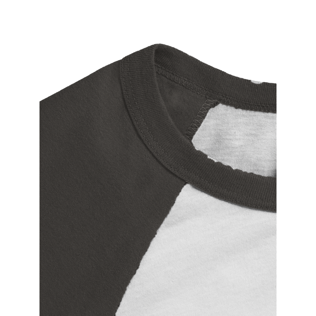 BBG Co. Unisex 3/4 sleeve Raglan T-shirt