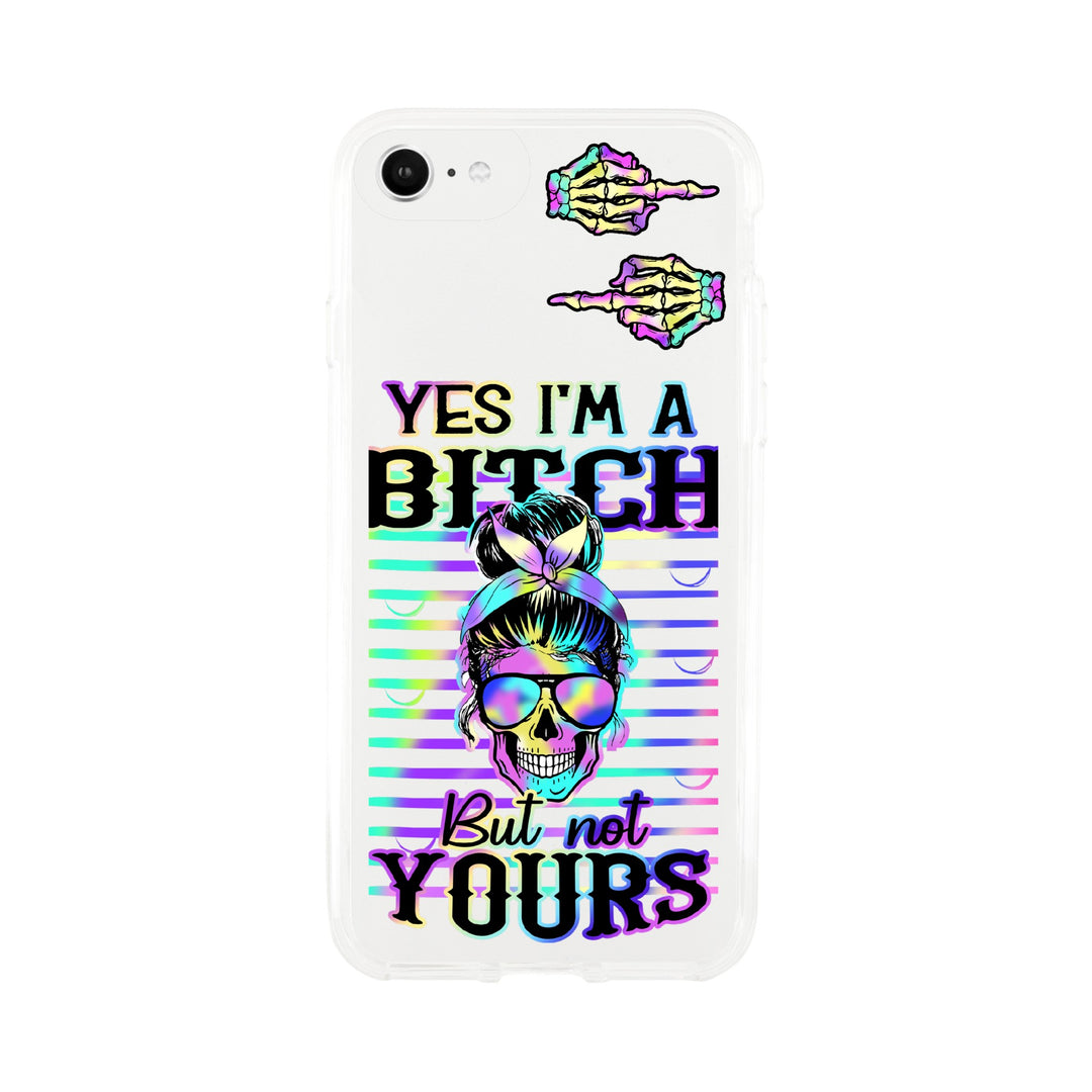 SKULL BITCH-Clear case