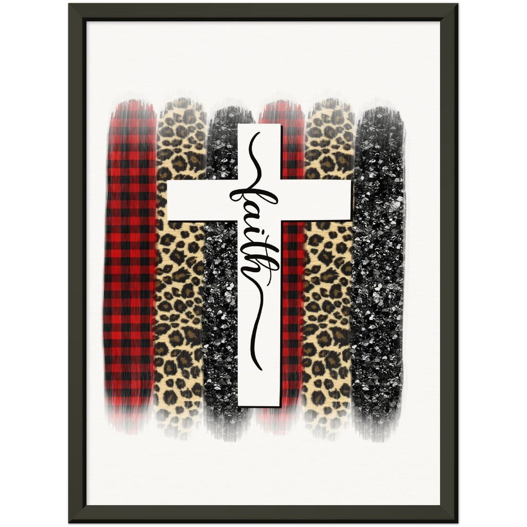 FAITH-Museum-Quality Matte Paper Metal Framed Poster